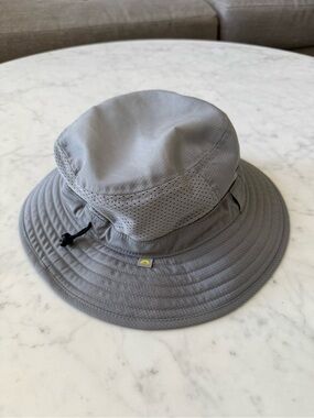Solar Escape Gray Mesh Boonie Sun Hat Hiking Fishing OS